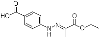 (Z)-4-(2-(1-乙氧基-1-氧代丙烷-2-亞基)肼基)苯甲酸結構式_301222-77-5結構式