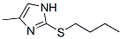 1H-imidazole, 2-(butylthio)-4-methyl- (9ci)Structure,301857-45-4Structure 1H-imidazole, 2-(butylthio)-4-methyl- (9ci) Structure,301857-45-4Structure