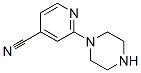 2-(哌嗪-1-基)異煙腈結(jié)構(gòu)式_305381-05-9結(jié)構(gòu)式