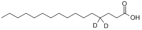 Hexadecanoic-4,4-d2 acidStructure,30719-28-9Structure Hexadecanoic-4,4-d2 acid Structure,30719-28-9Structure