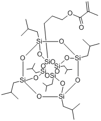 PSS-(1-Propylmethacrylate)-Heptaisobutyl substitutedStructure,307531-94-8Structure PSS-(1-Propylmethacrylate)-Heptaisobutyl substituted Structure,307531-94-8Structure