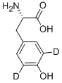 L-酪氨酸-苯基-3,5-d2結(jié)構(gòu)式_30811-19-9結(jié)構(gòu)式