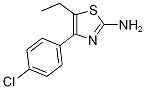 4-(4-Chlorophenyl)-5-ethyl-1,3-thiazol-2-amineStructure,313533-99-2Structure 4-(4-Chlorophenyl)-5-ethyl-1,3-thiazol-2-amine Structure,313533-99-2Structure