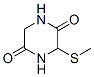 2,5-Piperazinedione,3-(methylthio)-Structure,31366-53-7Structure 2,5-Piperazinedione,3-(methylthio)- Structure,31366-53-7Structure