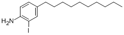 4-Decyl-2-iodobenzenamineStructure,315716-39-3Structure 4-Decyl-2-iodobenzenamine Structure,315716-39-3Structure