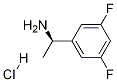 (R)-1-(3,5-difluorophenyl)ethanamine-hcl Structure,321318-28-9Structure