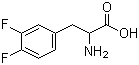 DL-3,4-DifluorophenylalanineStructure,32133-36-1Structure DL-3,4-Difluorophenylalanine Structure,32133-36-1Structure