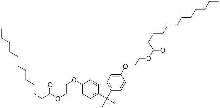 (Isopropylidene)bis(4,1-phenyleneoxyethylene) dilaurateStructure,32154-05-5Structure (Isopropylidene)bis(4,1-phenyleneoxyethylene) dilaurate Structure,32154-05-5Structure