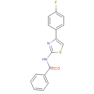 2-(N-苯甲?；被?-4-(4-氟苯基)噻唑結(jié)構(gòu)式_321555-43-5結(jié)構(gòu)式
