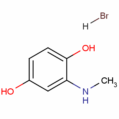 2-(Methylamino)hydroquinone hydrobromideStructure,32190-96-8Structure 2-(Methylamino)hydroquinone hydrobromide Structure,32190-96-8Structure
