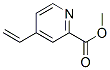 2-Pyridinecarboxylicacid,4-ethenyl-,methylester(9ci)Structure,322691-84-9Structure 2-Pyridinecarboxylicacid,4-ethenyl-,methylester(9ci) Structure,322691-84-9Structure