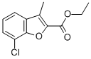 7-Chloro-3-methyl-benzofuran-2-carboxylicacidethylesterStructure,32565-17-6Structure 7-Chloro-3-methyl-benzofuran-2-carboxylicacidethylester Structure,32565-17-6Structure