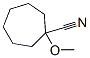 Cycloheptanecarbonitrile, 1-methoxy-(9ci) Structure,326487-67-6Structure
