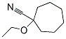 Cycloheptanecarbonitrile, 1-ethoxy-(9ci) Structure,326487-68-7Structure