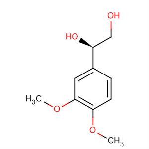(1R)-1-(3,4-二甲氧基苯基)-1,2-乙二醇結(jié)構(gòu)式_326491-79-6結(jié)構(gòu)式