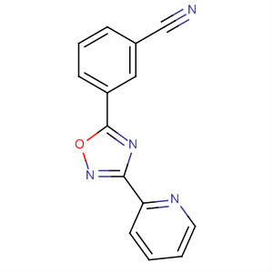 3-(3-(Pyridin-2-yl)-1,2,4-oxadiazol-5-yl)benzonitrileStructure,327056-18-8Structure 3-(3-(Pyridin-2-yl)-1,2,4-oxadiazol-5-yl)benzonitrile Structure,327056-18-8Structure