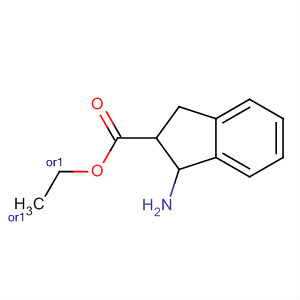 (1r,2r)-rel-(9ci)-1-氨基-2,3-二氫-1H-茚-2-羧酸乙酯結(jié)構(gòu)式_327178-46-1結(jié)構(gòu)式
