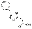 (5-Phenyl-4h-[1,2,4]triazol-3-yl)-acetic acid Structure,328084-14-6Structure