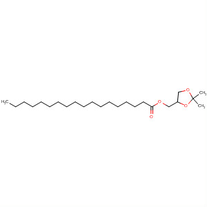 Octadecanoic acid (2,2-dimethyl-1,3-dioxolan-4-yl)methyl esterStructure,32852-69-0Structure Octadecanoic acid (2,2-dimethyl-1,3-dioxolan-4-yl)methyl ester Structure,32852-69-0Structure