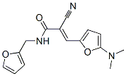 2-氰基-3-[5-(二甲基氨基)-2-呋喃]-N-(2-呋喃甲基)-2-丙酰胺結(jié)構(gòu)式_332128-68-4結(jié)構(gòu)式