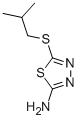 5-(Isobutylthio)-1,3,4-thiadiazol-2-amineStructure,33313-07-4Structure 5-(Isobutylthio)-1,3,4-thiadiazol-2-amine Structure,33313-07-4Structure