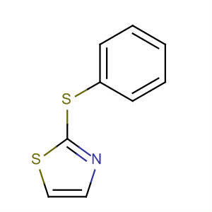 2-(苯基硫代)噻唑結(jié)構(gòu)式_33342-67-5結(jié)構(gòu)式