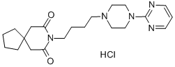 Buspirone hydrochlorideStructure,33386-08-2Structure Buspirone hydrochloride Structure,33386-08-2Structure
