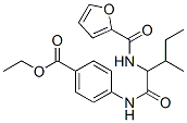 Benzoic acid, 4-[[2-[(2-furanylcarbonyl)amino]-3-methyl-1-oxopentyl]amino]-, ethyl ester (9ci) Structure,334830-29-4Structure