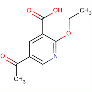 5-Acetyl-2-ethoxynicotinic acidStructure,335078-23-4Structure 5-Acetyl-2-ethoxynicotinic acid Structure,335078-23-4Structure
