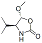 2-Oxazolidinone,5-methoxy-4-(1-methylethyl)-,(4s,5r)-(9ci)Structure,335627-77-5Structure 2-Oxazolidinone,5-methoxy-4-(1-methylethyl)-,(4s,5r)-(9ci) Structure,335627-77-5Structure