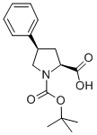 1,2-Pyrrolidinedicarboxylic acid, 4-phenyl-, 1-(1,1-dimethylethyl) ester, (2S,4R)-Structure,336818-78-1Structure 1,2-Pyrrolidinedicarboxylic acid, 4-phenyl-, 1-(1,1-dimethylethyl) ester, (2S,4R)- Structure,336818-78-1Structure