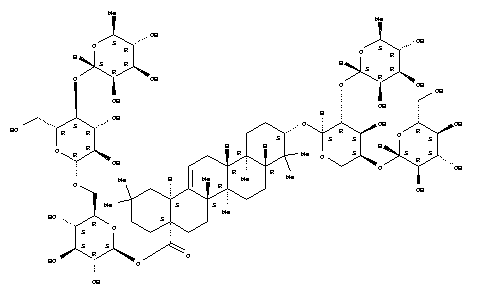 Hederacolchiside eStructure,33783-82-3Structure Hederacolchiside e Structure,33783-82-3Structure
