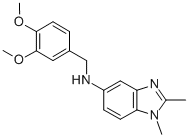 (3,4-Dimethoxy-benzyl)-(1,2-dimethyl-1h-benzoimidazol-5-yl)-amineStructure,337925-60-7Structure (3,4-Dimethoxy-benzyl)-(1,2-dimethyl-1h-benzoimidazol-5-yl)-amine Structure,337925-60-7Structure