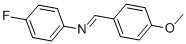 N-(4-甲氧苯亞甲基)-4-氟苯胺結(jié)構(gòu)式_3381-48-4結(jié)構(gòu)式