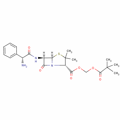 PivampicillinStructure,33817-20-8Structure Pivampicillin Structure,33817-20-8Structure