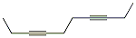 3,7-癸二炔結構式_33840-20-9結構式