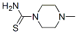 4-甲基哌嗪-1-硫代羧胺結(jié)構(gòu)式_33860-28-5結(jié)構(gòu)式