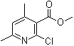 2-氯-4,6-二甲基煙酸甲酯結構式_339151-88-1結構式