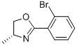 (R)-2-(2-溴苯基)-4-甲基-4,5-二氫噁唑結構式_339316-16-4結構式