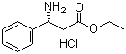 (R)-3-氨基-3-苯丙酸乙酯鹽酸鹽結(jié)構(gòu)式_340188-50-3結(jié)構(gòu)式