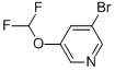Pyridine, 3-bromo-5-(difluoromethoxy)-Structure,342602-27-1Structure Pyridine, 3-bromo-5-(difluoromethoxy)- Structure,342602-27-1Structure