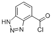 1H-benzotriazole-4-carbonyl chloride (9ci)Structure,342617-11-2Structure 1H-benzotriazole-4-carbonyl chloride (9ci) Structure,342617-11-2Structure