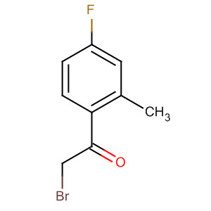 4-Fluoro-2-methylphenacyl bromideStructure,343-62-4Structure 4-Fluoro-2-methylphenacyl bromide Structure,343-62-4Structure