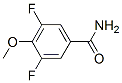3,5-Difluoro-4-methoxybenzamideStructure,343-79-3Structure 3,5-Difluoro-4-methoxybenzamide Structure,343-79-3Structure