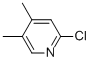 Pyridine,2-chloro-4,5-dimethyl-(9ci)Structure,343268-69-9Structure Pyridine,2-chloro-4,5-dimethyl-(9ci) Structure,343268-69-9Structure