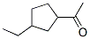 Ethanone,1-(3-ethylcyclopentyl)-(9ci)Structure,343269-73-8Structure Ethanone,1-(3-ethylcyclopentyl)-(9ci) Structure,343269-73-8Structure