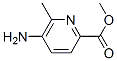 2-Pyridinecarboxylicacid,5-amino-6-methyl-,methylester(9ci)Structure,343786-11-8Structure 2-Pyridinecarboxylicacid,5-amino-6-methyl-,methylester(9ci) Structure,343786-11-8Structure