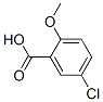 5-Chloro-2-methoxybenzoic acid Structure,3438-16-2Structure