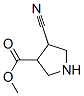3-Pyrrolidinecarboxylicacid,4-cyano-,methylester(9ci)Structure,344294-42-4Structure 3-Pyrrolidinecarboxylicacid,4-cyano-,methylester(9ci) Structure,344294-42-4Structure