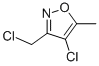 4-Chloro-3-(chloromethyl)-5-methylisoxazoleStructure,344329-96-0Structure 4-Chloro-3-(chloromethyl)-5-methylisoxazole Structure,344329-96-0Structure